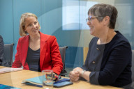 Economic Secretary to the Treasury Emma Reynolds visits Morgan Stanley in Glasgow