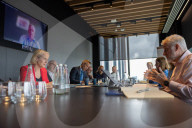 Economic Secretary to the Treasury Emma Reynolds attends a meeting of the Scottish-London Financial Services Forum in Glasgow