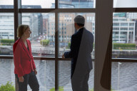 Economic Secretary to the Treasury Emma Reynolds visits the Barclays Campus in Glasgow