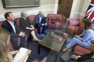 Rachel Reeves UK Chancellor of the Exchequer meets with Swift CEO