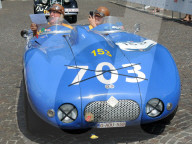 The 1000 miglia race car 2025