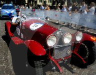 The 1000 miglia race car 2025