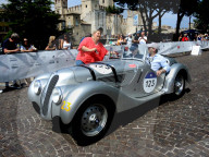 The 1000 miglia race car 2025
