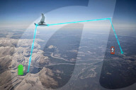 Record power transmit  through the air by laser