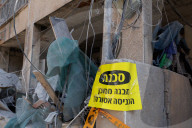 Iranian missile attacks over Tel Aviv