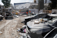 Iranian missile attacks over Tel Aviv
