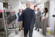 DHS Secretary Noem lands in hospital after touring biohazard lab with RFK Jr.
