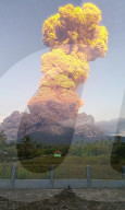 Mount Lewotobi Eruption in Indonesia