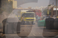 Conflic With Police During The First Day Of "Metal Strike" At Cadiz Province