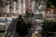 Conflic With Police During The First Day Of "Metal Strike" At Cadiz Province
