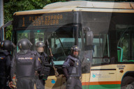 Conflic With Police During The First Day Of "Metal Strike" At Cadiz Province
