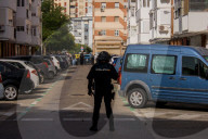 Conflic With Police During The First Day Of "Metal Strike" At Cadiz Province