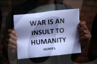 Nepalese Activists Demonstrate In Front Of The Iranian Consulate Demanding An End To The Israel-Iran War
