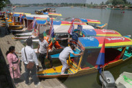 Boat Rally At Dal Lake Organized To Revive Tourism In Kashmir