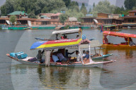 Boat Rally At Dal Lake Organized To Revive Tourism In Kashmir