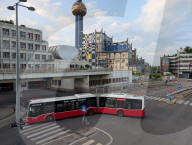 Wien Energie Spittelau Waste Treatment Plant In Hundertwasser Design