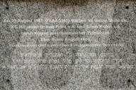 Memorial Plaque For Jewish Terror Attack Victims At Desider-Friedmann-Platz