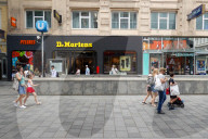 Dr. Martens Storefront On Shopping Street