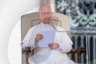 Pope Leo XIV Arrives To Lead His Weekly General Audience At St Peter's Square In The Vatican On June 18, 2025.