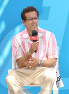 Actor And Entrepreneur Ryan Reynolds Goes Pink On Stage At The Influential Beach Show In Cannes, France - 18 June 2025