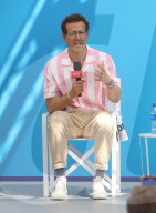 Actor And Entrepreneur Ryan Reynolds Goes Pink On Stage At The Influential Beach Show In Cannes, France - 18 June 2025