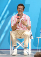 Actor And Entrepreneur Ryan Reynolds Goes Pink On Stage At The Influential Beach Show In Cannes, France - 18 June 2025
