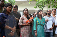 Protest Of Teachers And Non Teaching Staff Of Schools In Kolkata, India