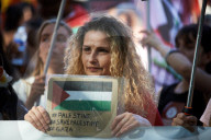 Protest In Toulouse Against The Israeli Onslaught In Gaza And For The Release Of Georges Abdallah