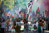 Protest In Toulouse Against The Israeli Onslaught In Gaza And For The Release Of Georges Abdallah