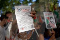 Protest In Toulouse Against The Israeli Onslaught In Gaza And For The Release Of Georges Abdallah