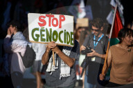 Protest In Toulouse Against The Israeli Onslaught In Gaza And For The Release Of Georges Abdallah