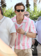 Actor And Entrepreneur Ryan Reynolds Heads Out After Making An Appearance At Influential Beach Show In Cannes, France - 18 June 2025