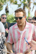 Actor And Entrepreneur Ryan Reynolds Heads Out After Making An Appearance At Influential Beach Show In Cannes, France - 18 June 2025