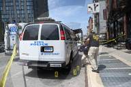 Marked NYPD Van Set Ablaze In A Second Arson Attack In New York City