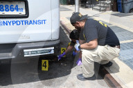 Marked NYPD Van Set Ablaze In A Second Arson Attack In New York City