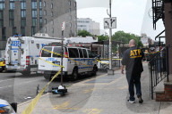 Marked NYPD Van Set Ablaze In A Second Arson Attack In New York City