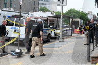 Marked NYPD Van Set Ablaze In A Second Arson Attack In New York City
