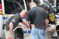 Marked NYPD Van Set Ablaze In A Second Arson Attack In New York City