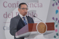 Mexico’s President Claudia Sheinbaum Holds Briefing Conference