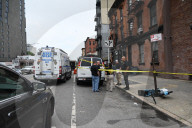 Marked NYPD Van Set Ablaze In A Second Arson Attack In New York City