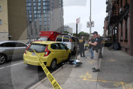 Marked NYPD Van Set Ablaze In A Second Arson Attack In New York City