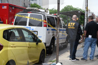 Marked NYPD Van Set Ablaze In A Second Arson Attack In New York City