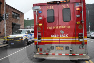 Marked NYPD Van Set Ablaze In A Second Arson Attack In New York City
