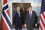 DC: Sec. Rubio and FM Eide hold a State Department bilateral meeting