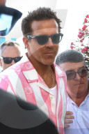 Ryan Reynolds Arrives At Sport Beach During Cannes Lions 2025 Week For Public Talk And Meetings - 18 Jun 2025