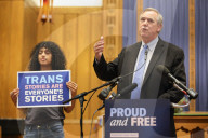Rally For Transgender Youth Rights Near Supreme Court