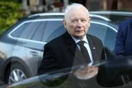Jaroslaw Kaczynski In Krakow