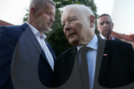 Jaroslaw Kaczynski In Krakow