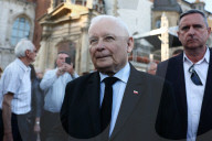 Jaroslaw Kaczynski In Krakow
