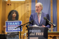 Rally For Transgender Youth Rights Near Supreme Court